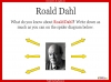 The Magic Finger by Roald Dahl Teaching Resources (slide 8/72)